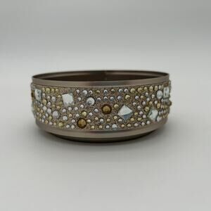 Bath & Body Works Pearls & Gems 3-Wick Candle Holder Sleeve